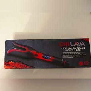 Chi 1” Volcanic Lava Ceramic Pro Spin n Curl